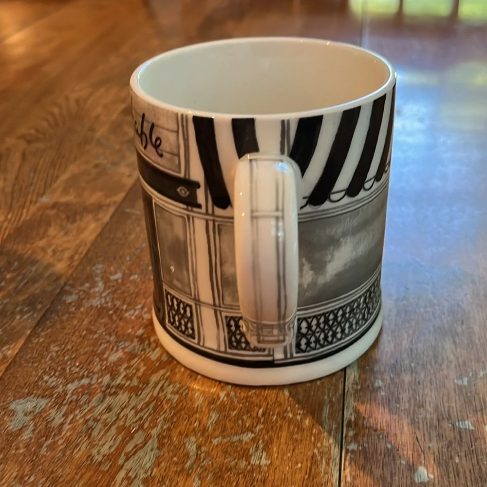 Sur La Table Paris Street scene mug